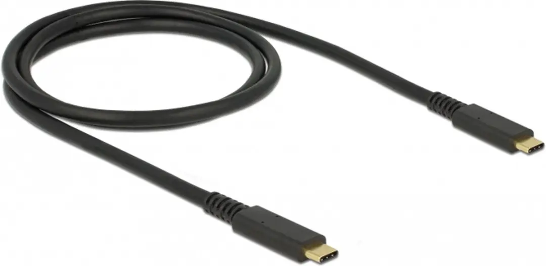 Delock USB-C naar USB-C Kabel 85207 - 1m - 10Gbps - 8K30Hz - PD 20V/3A