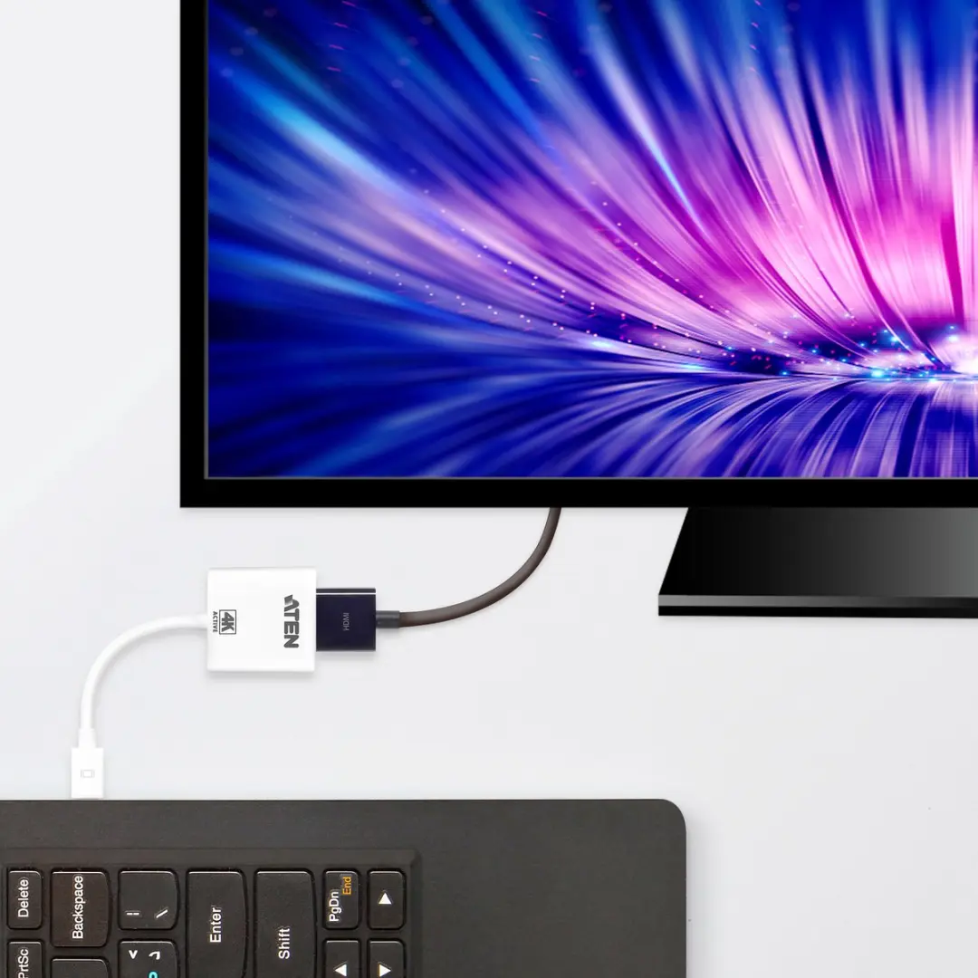 ATEN VC981 Mini DP naar HDMI Adapter