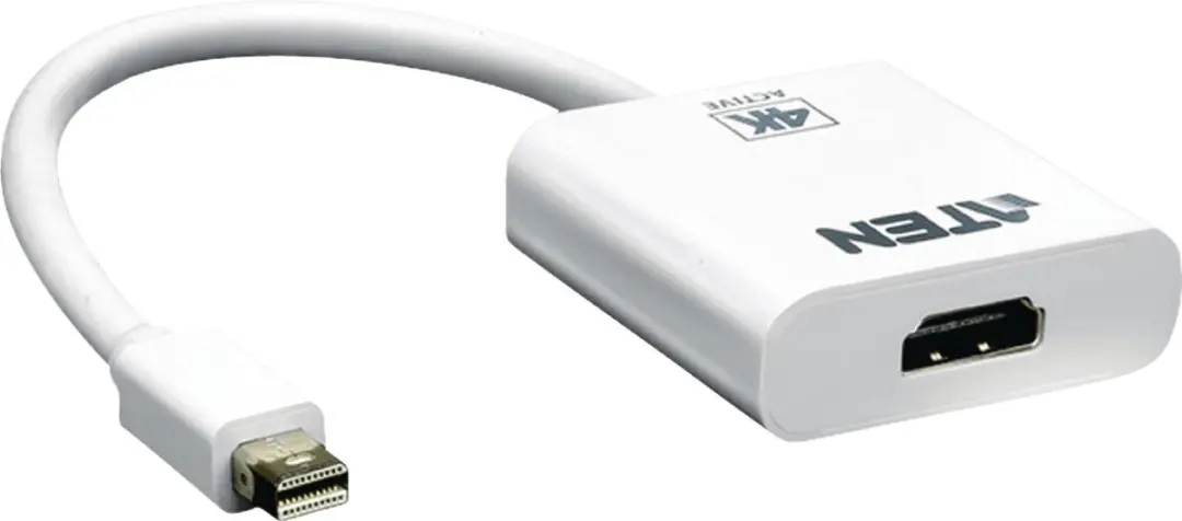 ATEN VC981 Mini DP naar HDMI Adapter - Wit - afbeelding 6 van 6
