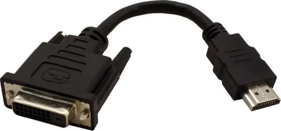 Value HDMI naar DVI-D Dual Link Adapter - 0,15m - Zwart