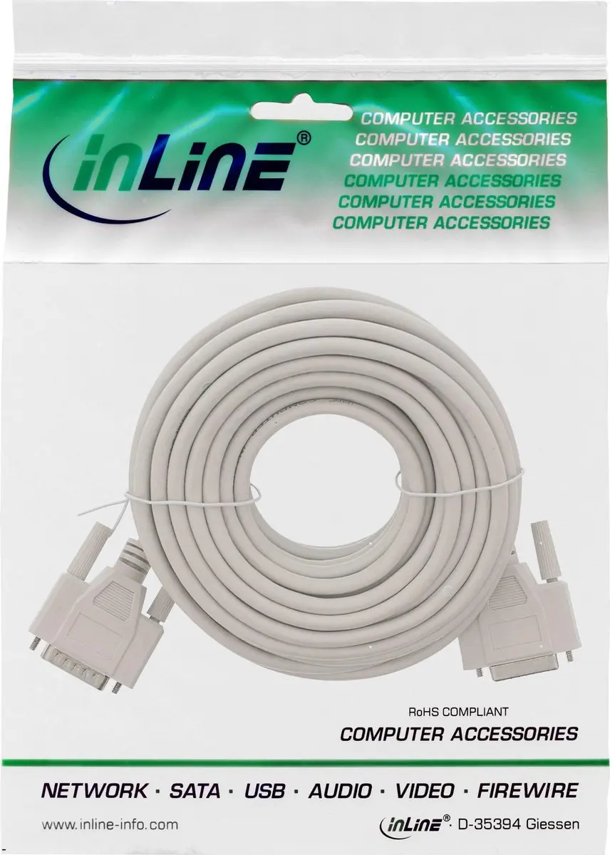 InLine Gameport Kabel 15-pins SUB-D Verlengkabel - 2m