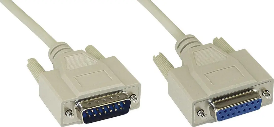 InLine Gameport Kabel 15-pins SUB-D Verlengkabel - 2m