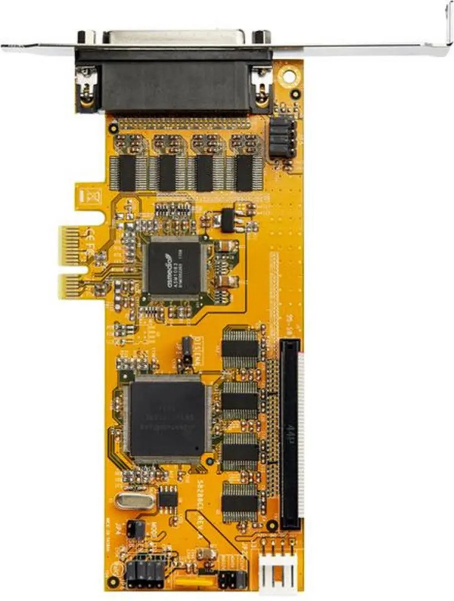 Startech PEX8S1050LP 8-Port PCIe Seriële Kaart - Meerkleurig