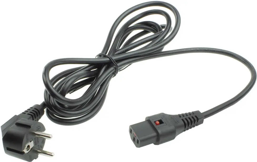 ACT EL234S AK5041 Netsnoer Schuko - 3m - Zwart