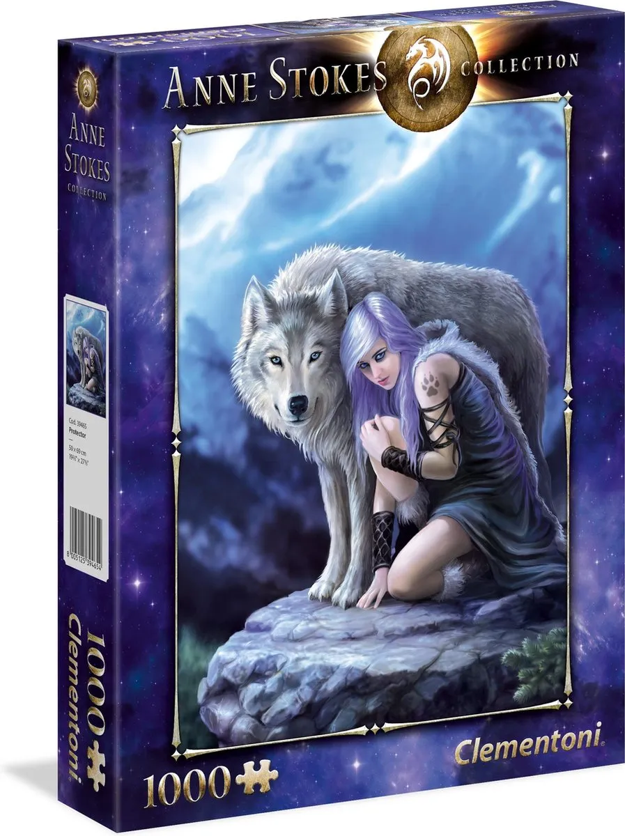 Clementoni Anne Stokes Puzzel 1000 Stukjes - Multi Kleur