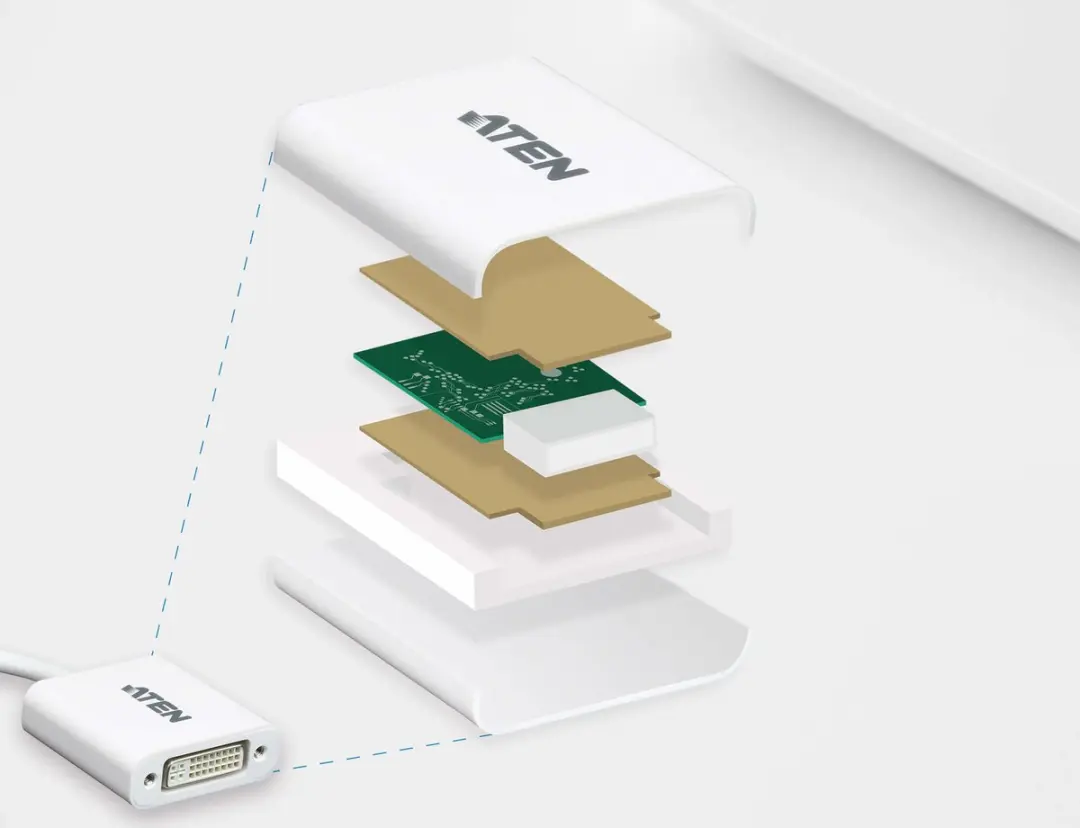 Aten VC965 DisplayPort naar DVI Adapter