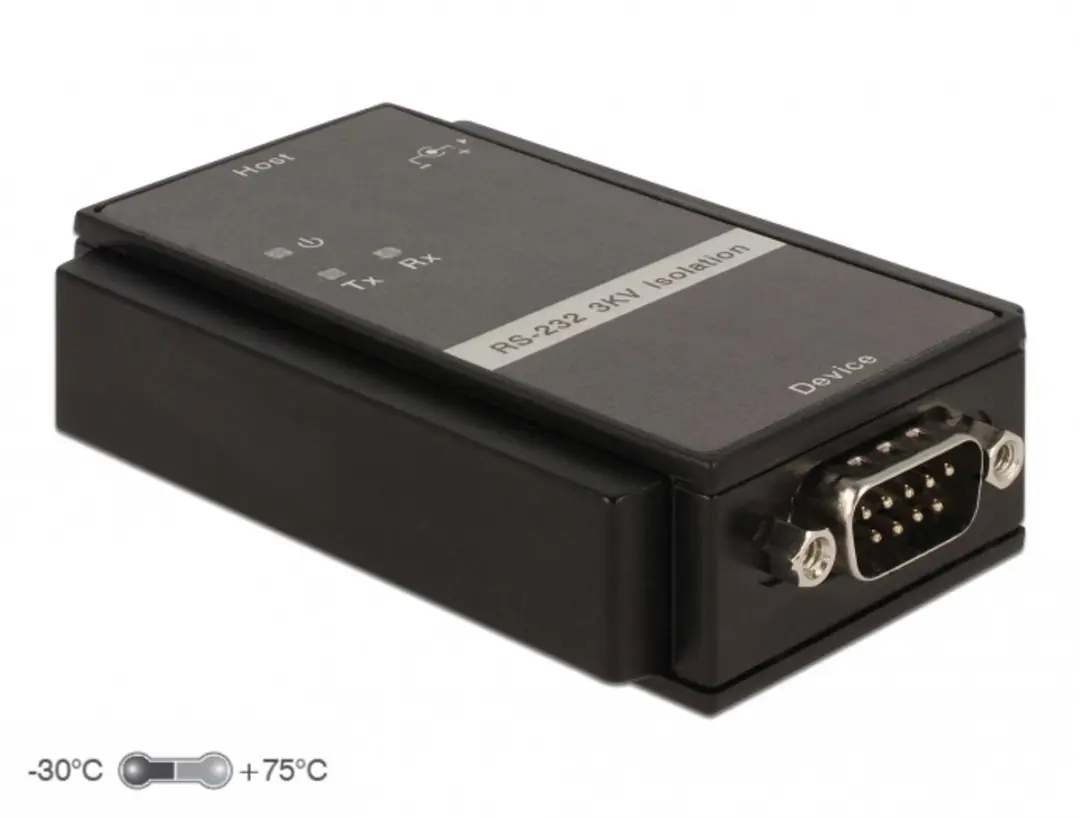 Delock RS-232 naar RS-232 Converter 62500