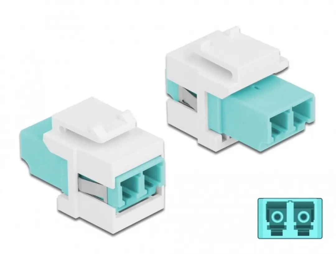 Delock 86817 Keystone Module LC Duplex