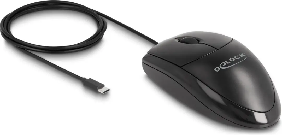 Delock Optical USB Type-C Silent Muis