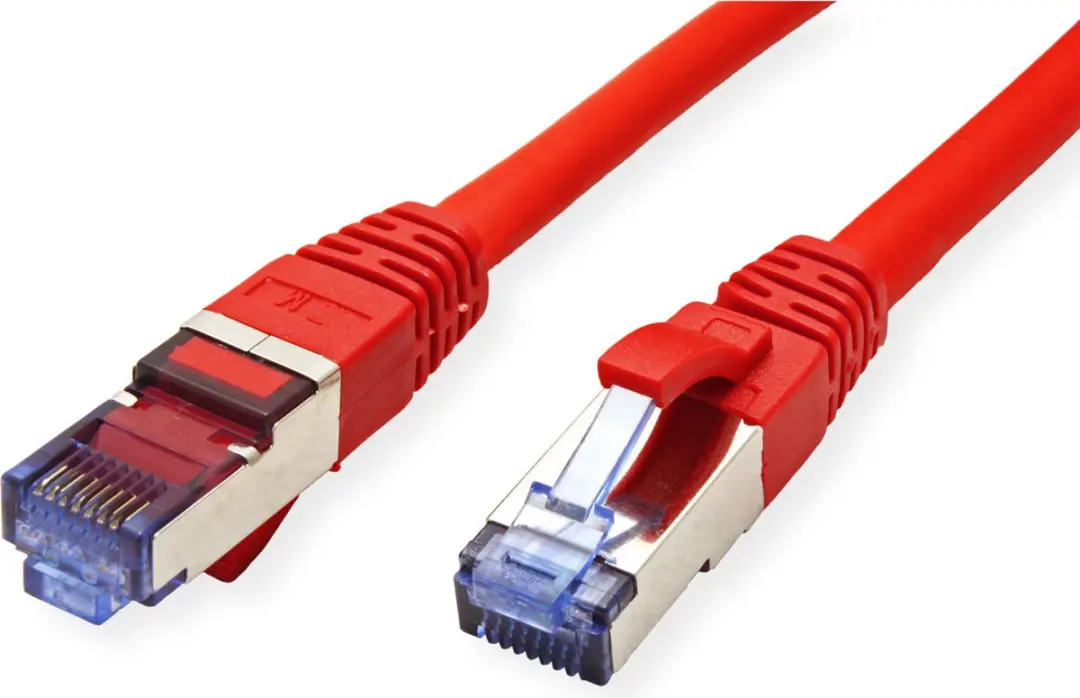 Value Patchkabel Kat.6A S/FTP PiMF LSOH Rood 3m
