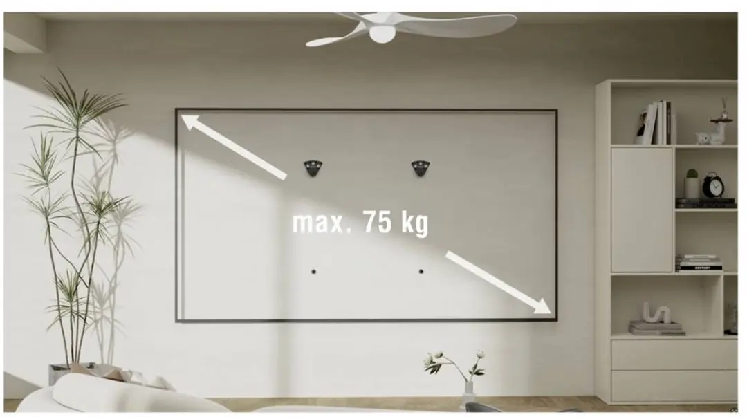 SpeaKa Professional SP-TVM-1600 TV-beugel 81-100cm - Zwart