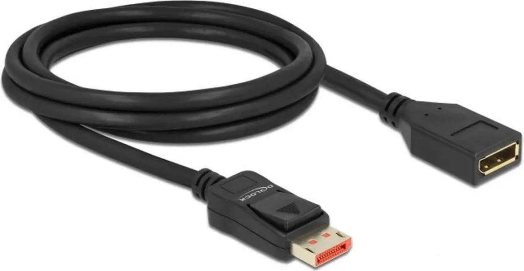 Delock DisplayPort Verlengkabel DP_PWR 1.4 5K/8K 60Hz - 2m