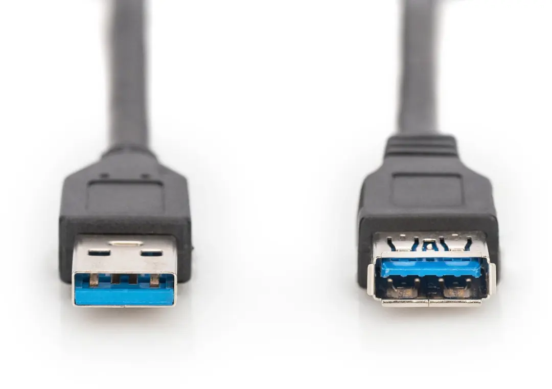 Digitus USB 3.1 Gen.1 Verlengkabel A/A - 5Gbps - 3m - Zwart