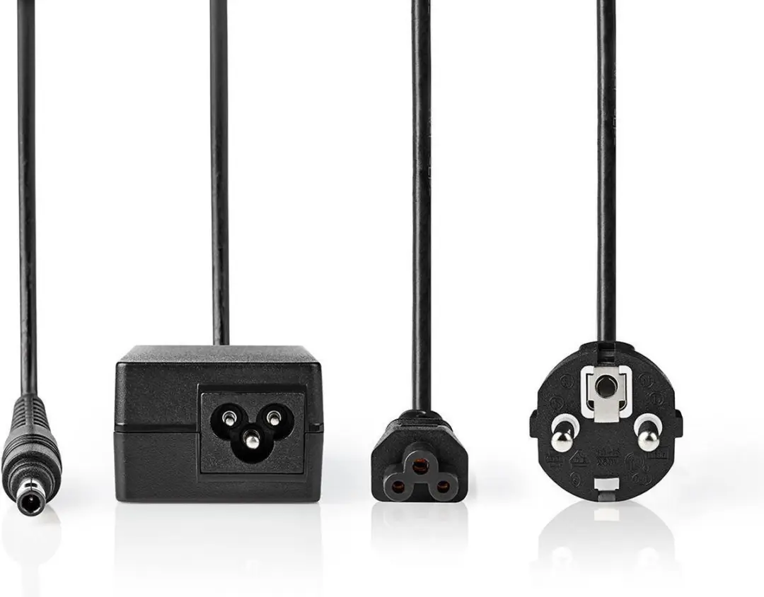 Nedis NBARF6512FBK Notebook-Adapter 60W - 16V 3.75A - Type-F Zwart - afbeelding 6 van 6