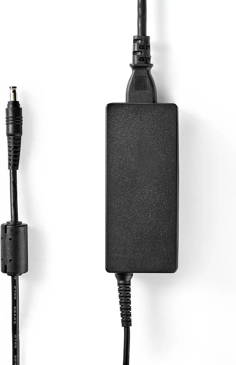 Nedis NBARF6512FBK Notebook-Adapter 60W - 16V 3.75A - Type-F Zwart