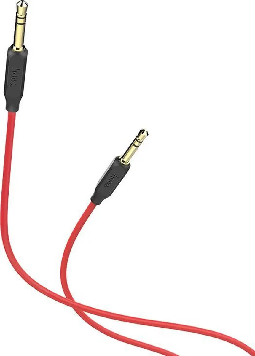 Hoco UPA11 AUX Audiokabel 3,5mm - 1m - Zwart
