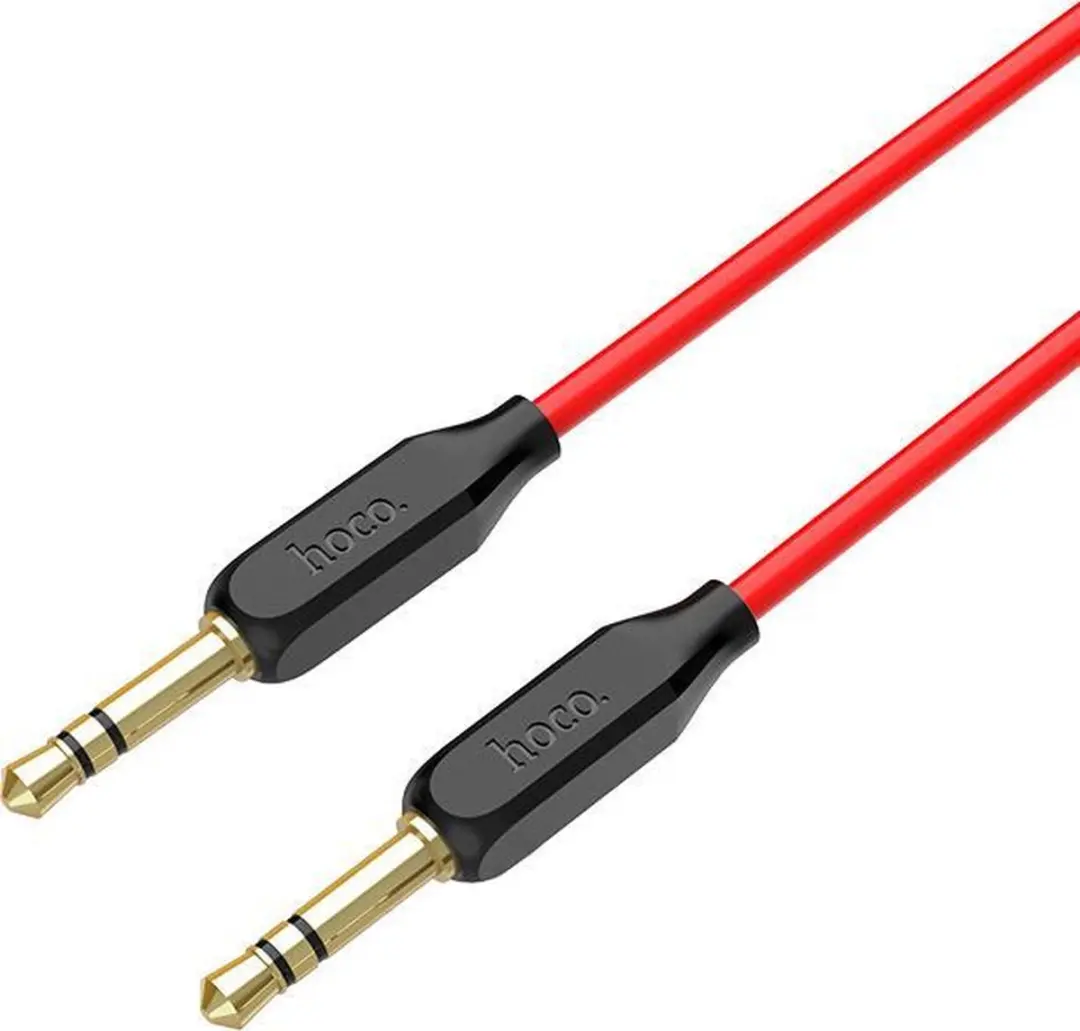 Hoco UPA11 AUX Audiokabel 3,5mm - 1m - Zwart