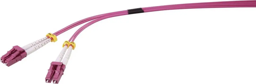 Renkforce RF-4738838 Glasvezelkabel 2.00m - LC/LC - 50/125µ Purper-rood