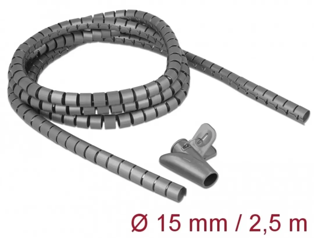 Delock Spiraalslang 2.5m x 15mm