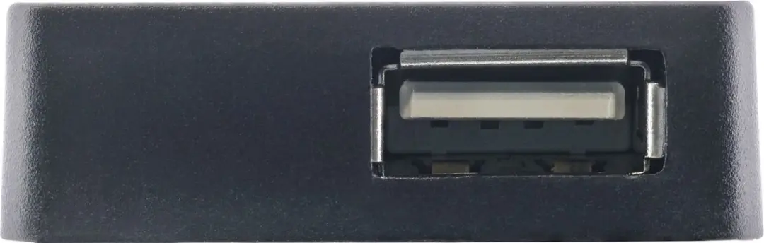 InLine USB 2.0 Hub 4 Poorten - 30cm Kabel - Zwart