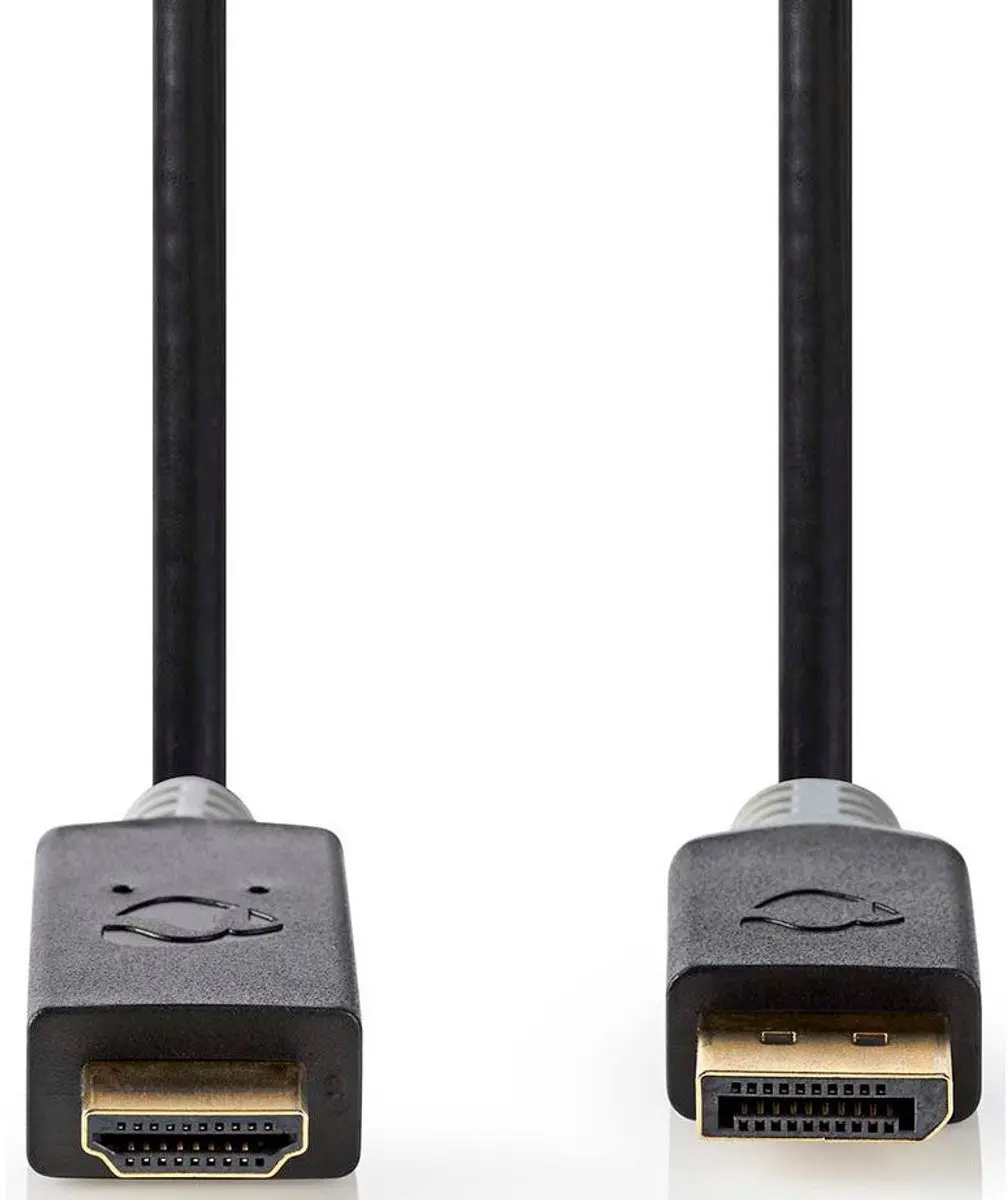 Nedis DisplayPort-Kabel 4K@30Hz - 3m - Antraciet