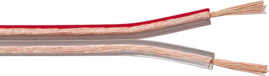 Nedis Speaker-Kabel CABR2500TR250 - 2x2.50mm² - 25m - Koper - Transparant