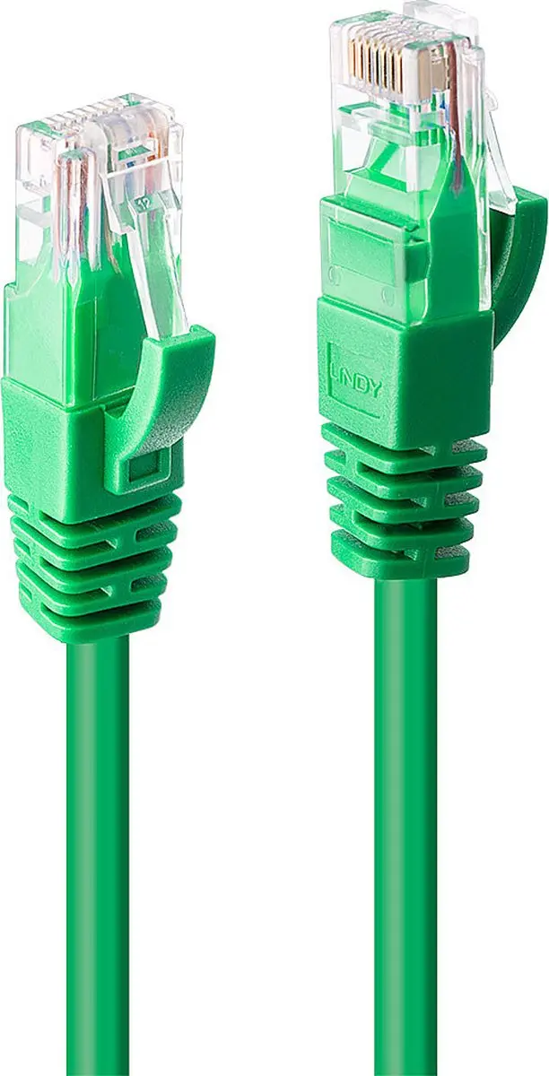 Lindy CAT 6 Patchkabel 3m - Groen