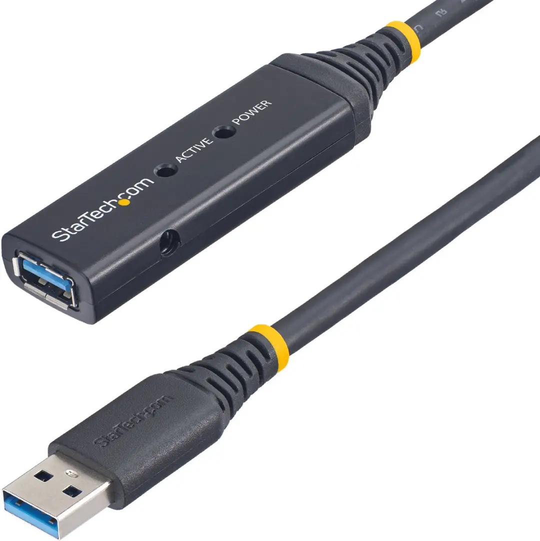 Startech USB3AAEXT3M USB 3.0 Verlengkabel 3m - Zwart