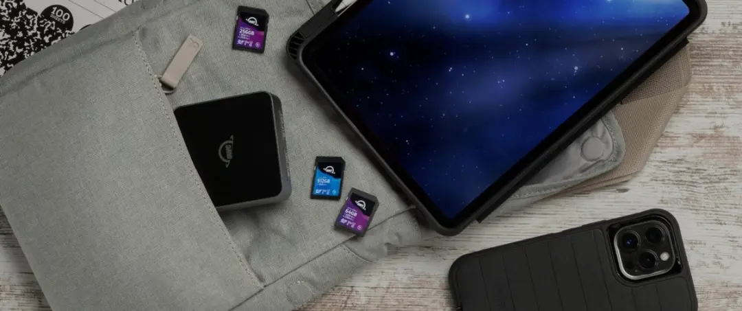 OWC USB-C Dual-Slot SDXC UHS-II Card Reader