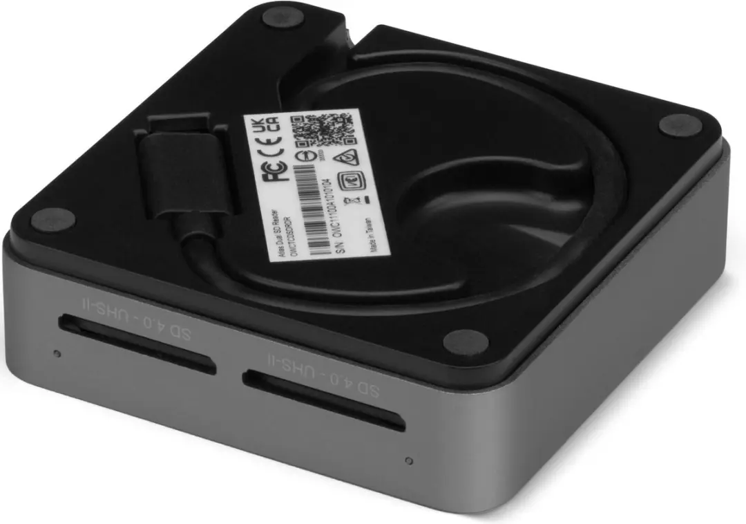 OWC USB-C Dual-Slot SDXC UHS-II Card Reader