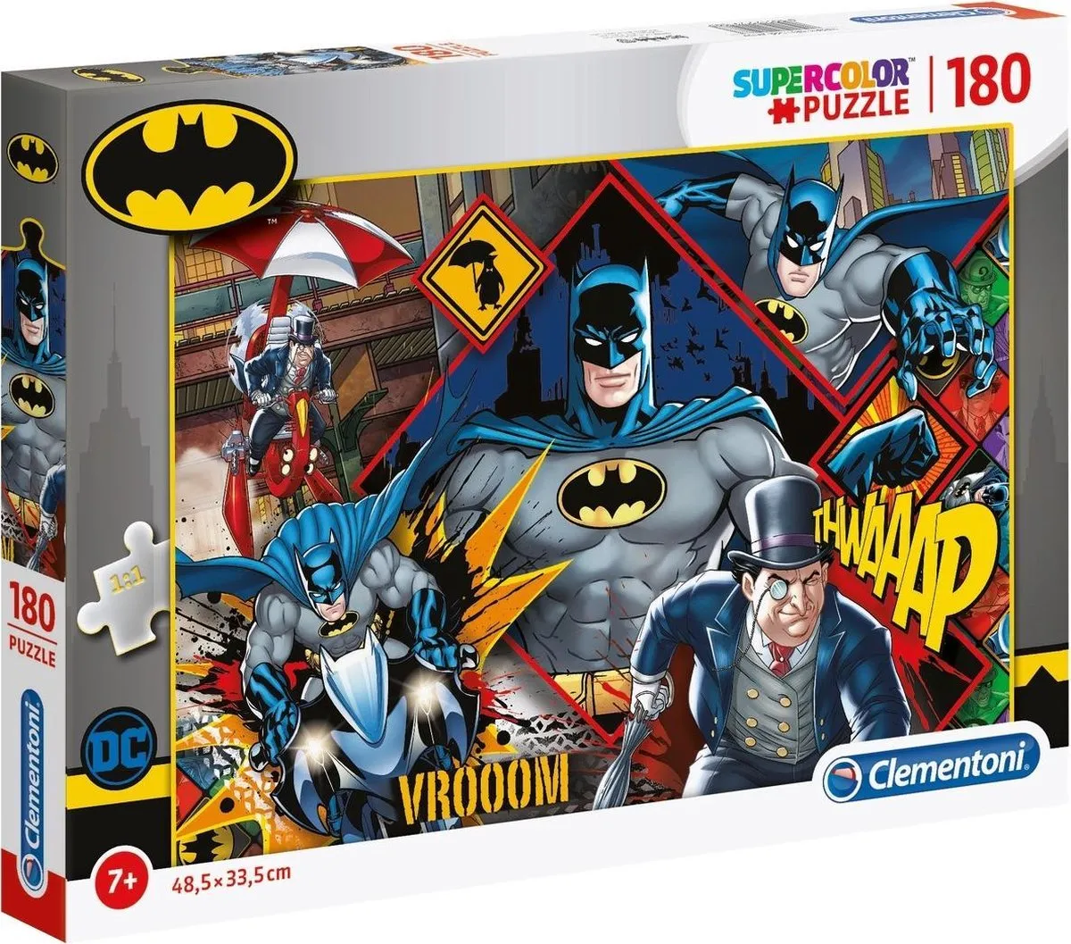Clementoni Batman Puzzel 180 Stukjes