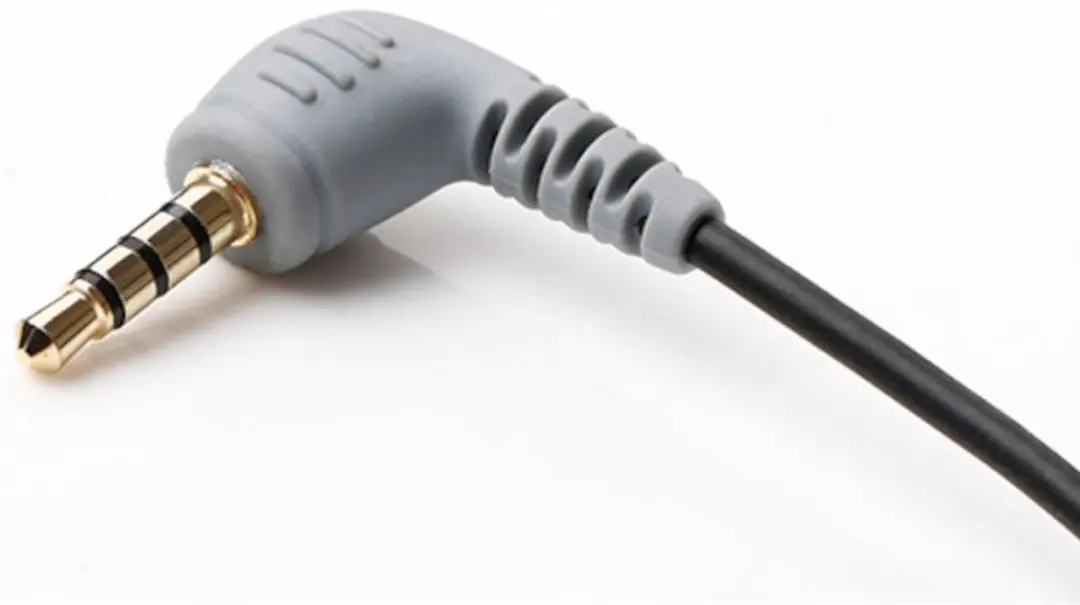 Boya By-cip Audio-adapter TRS/TRRS - Grijs