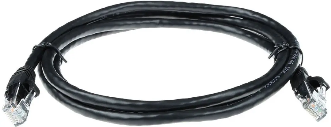 ACT IB2951 U/UTP CAT6A Patchkabel 1,5m - Zwart