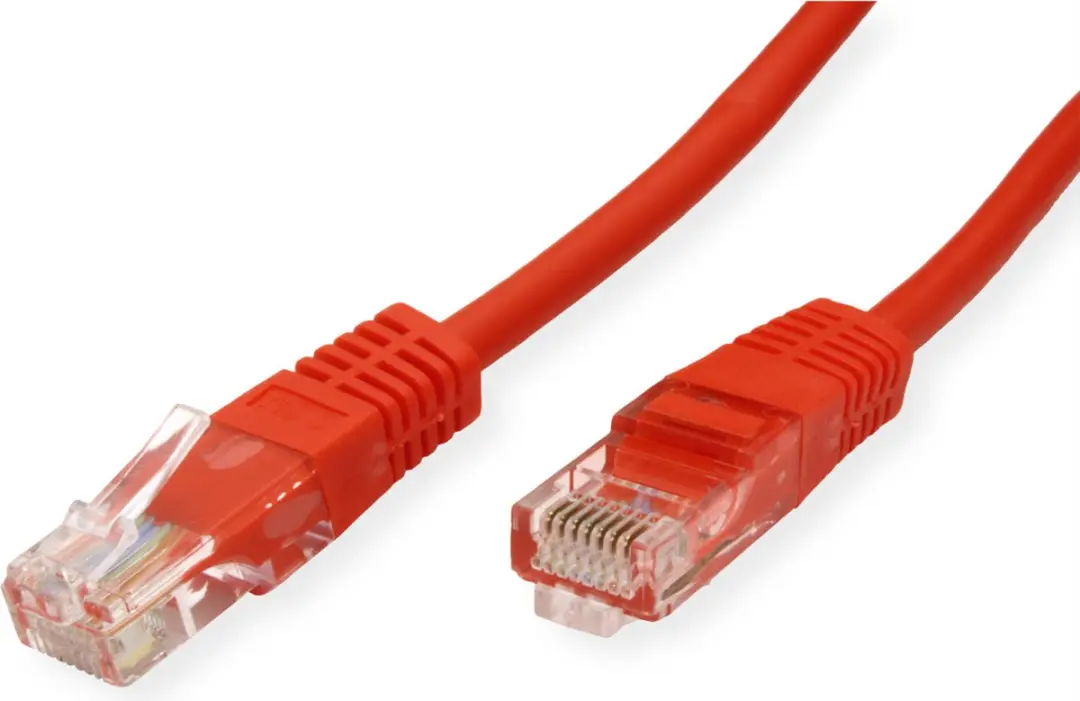 Roline Patchkabel Cat.5e UTP PoE Rood 1m