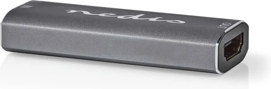 Nedis HDMI-Repeater CVBW34930AT - 8K@60Hz - 48 Gbps - Antraciet