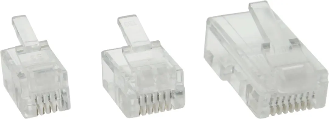 InLine RJ11 Krimpconnectoren 6P4C