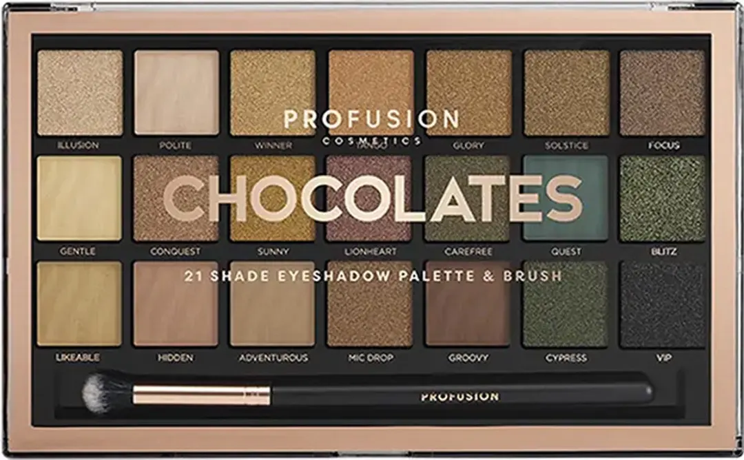 Profusion Oogschaduw Pro Artistry Palette 21 Kleuren