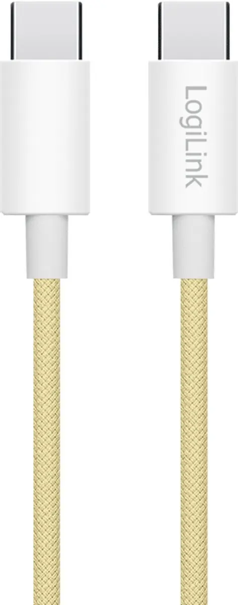 Logilink CU0349 USB 2.0 Kabel Geel - 1,5m