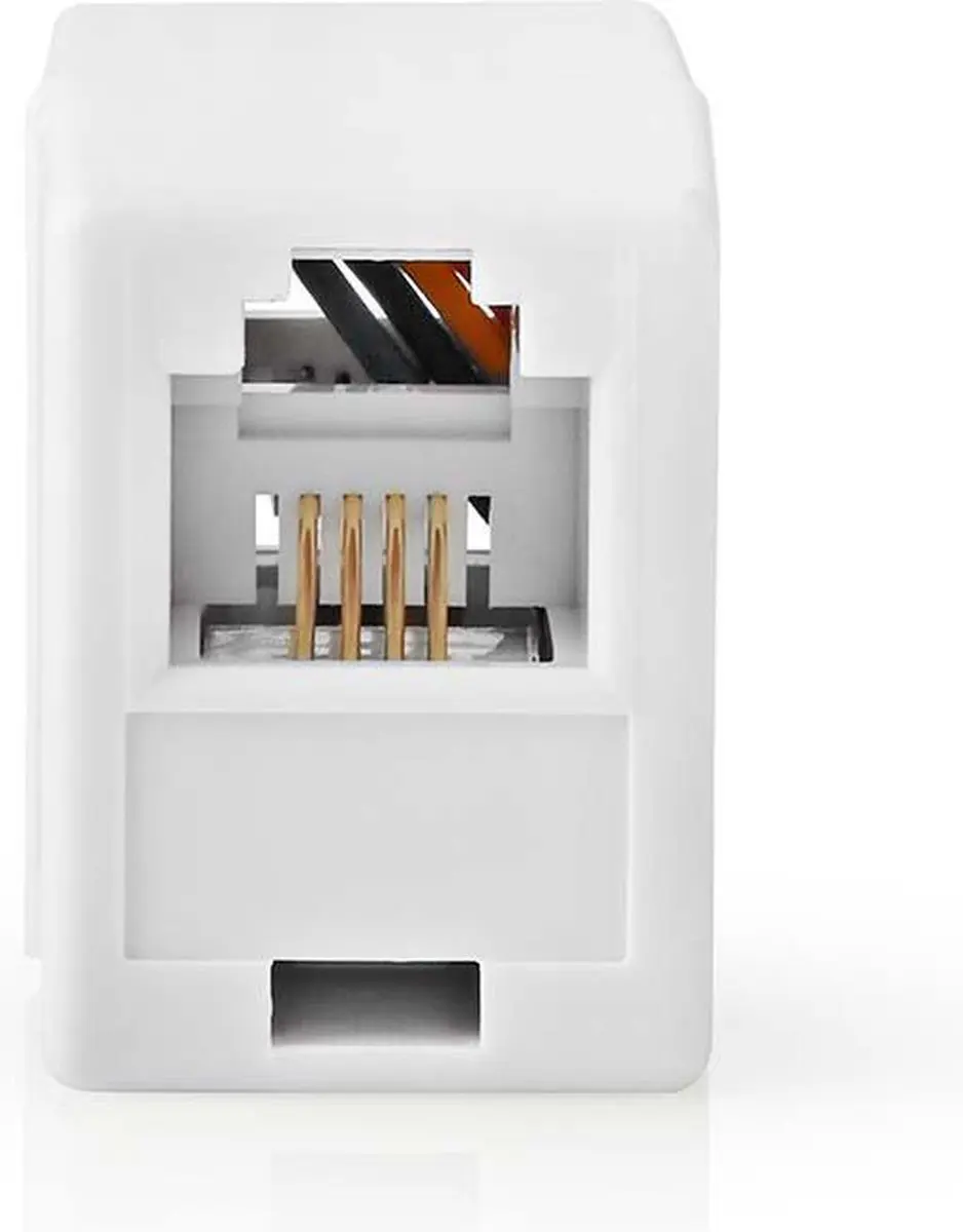 Nedis TCGB90920WT Telecom Koppelaar RJ11 Vrouwelijk