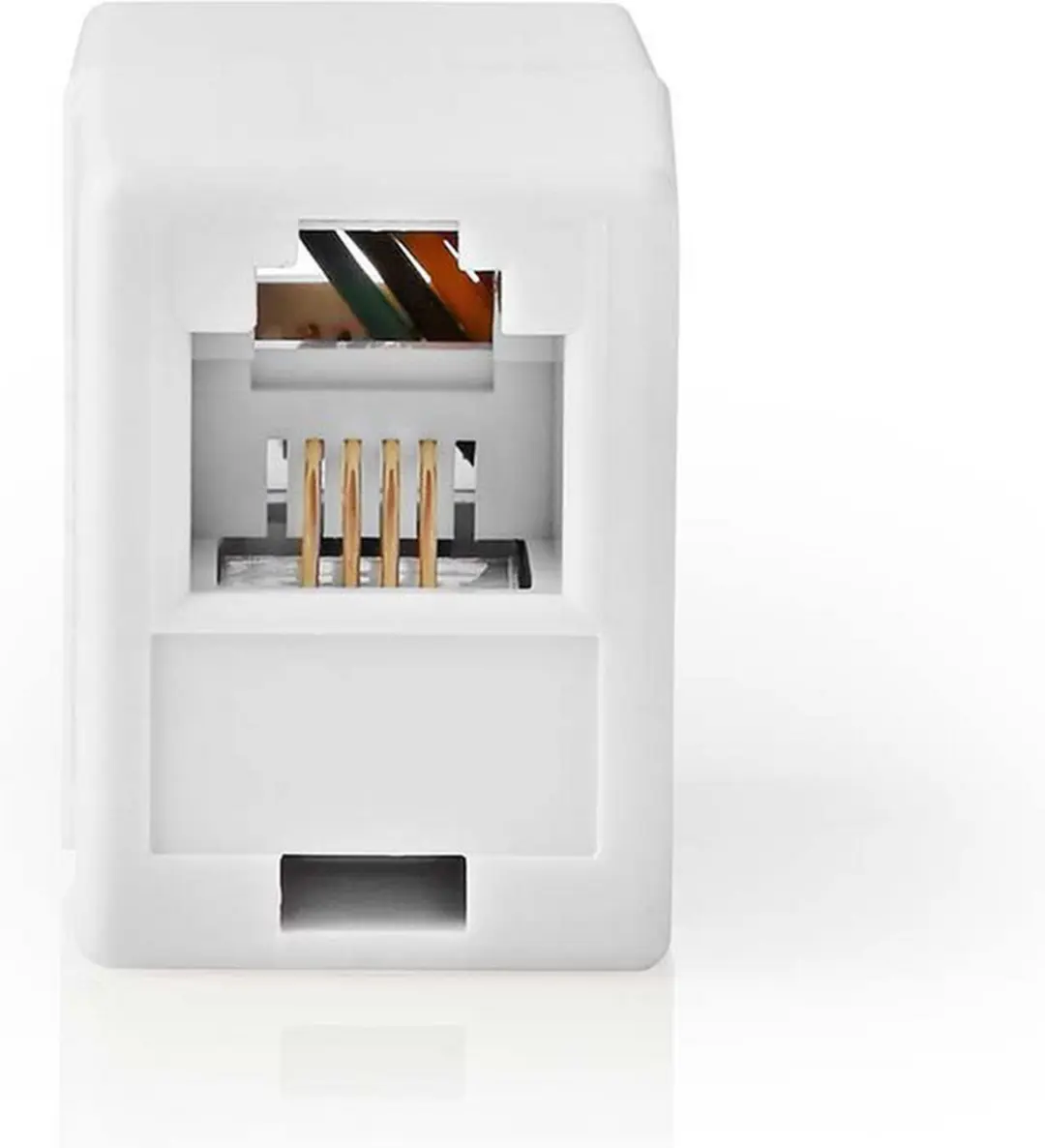 Nedis TCGB90920WT Telecom Koppelaar RJ11 Vrouwelijk - Wit