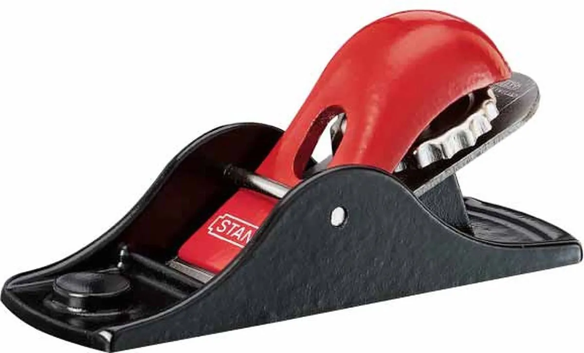 Stanley Blokschaaf 102 140mm - Hout - Rood/Zwart