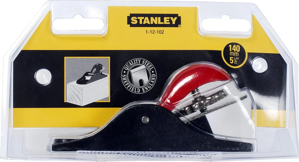 Stanley Blokschaaf 102 140mm - Hout - Rood/Zwart