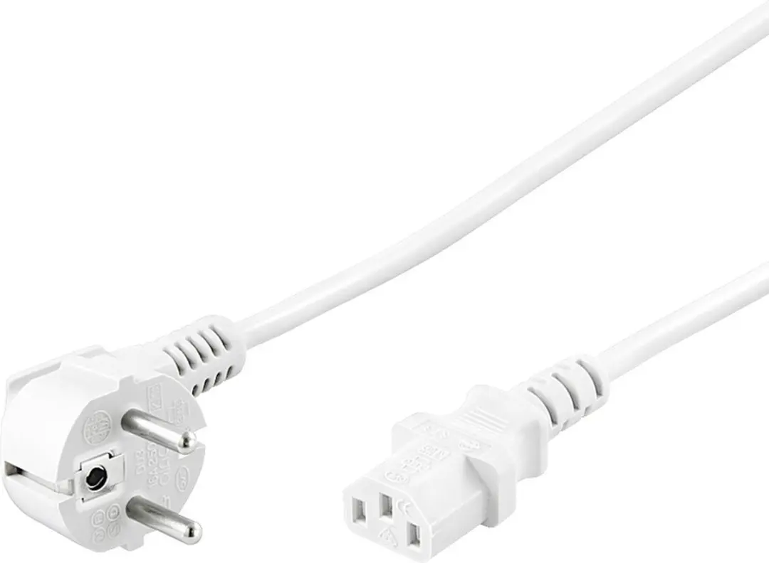 Goobay C13 CEE 7/7 Stroomkabel 3x1,00mm - 2,5m - 10 Stuks