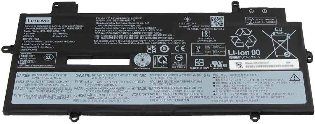 Lenovo 5B10W13973 Batterij
