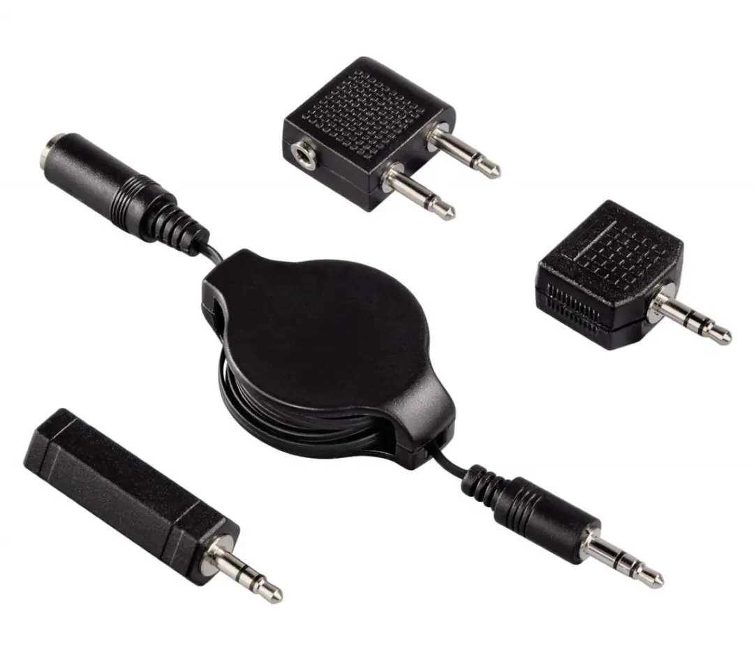 Hama Vliegreisadapter-set 4-delig - Blauw