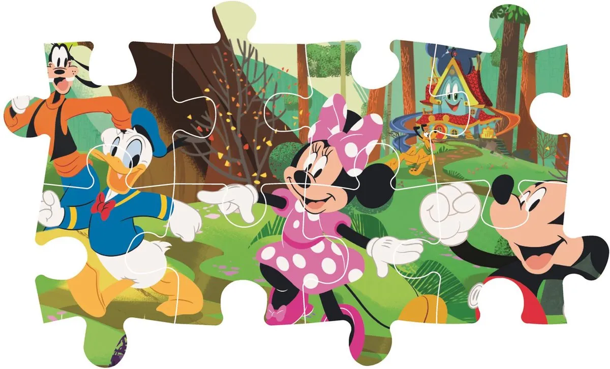 Clementoni Disney Mickey en Vrienden Puzzel 104 Stukjes - Multicolor