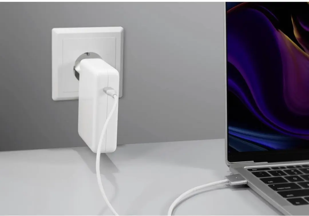 Renkforce RF-6437914 USB-C Magsafe 3 Laadkabel 1m - Wit