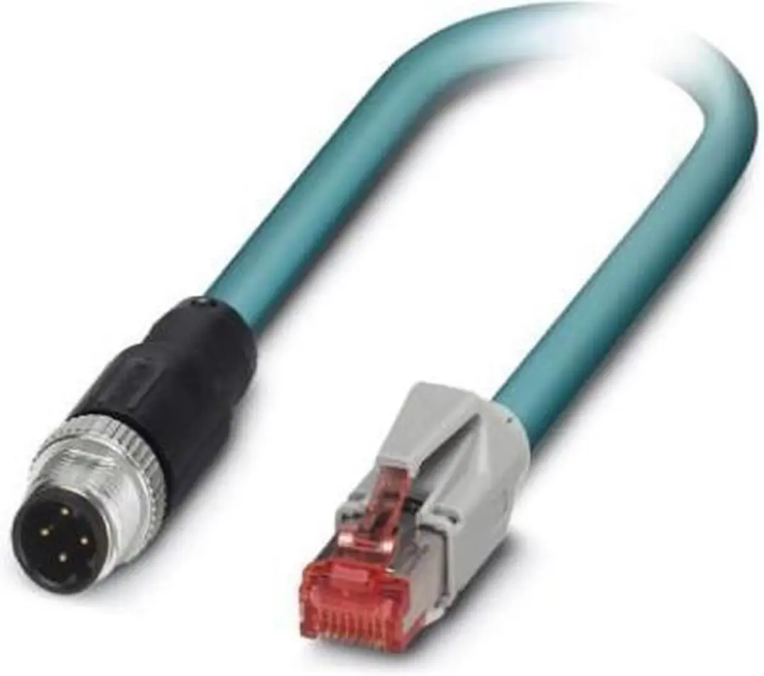 Phoenix Contact M12/RJ45 Netwerkkabel CAT 5e 3m
