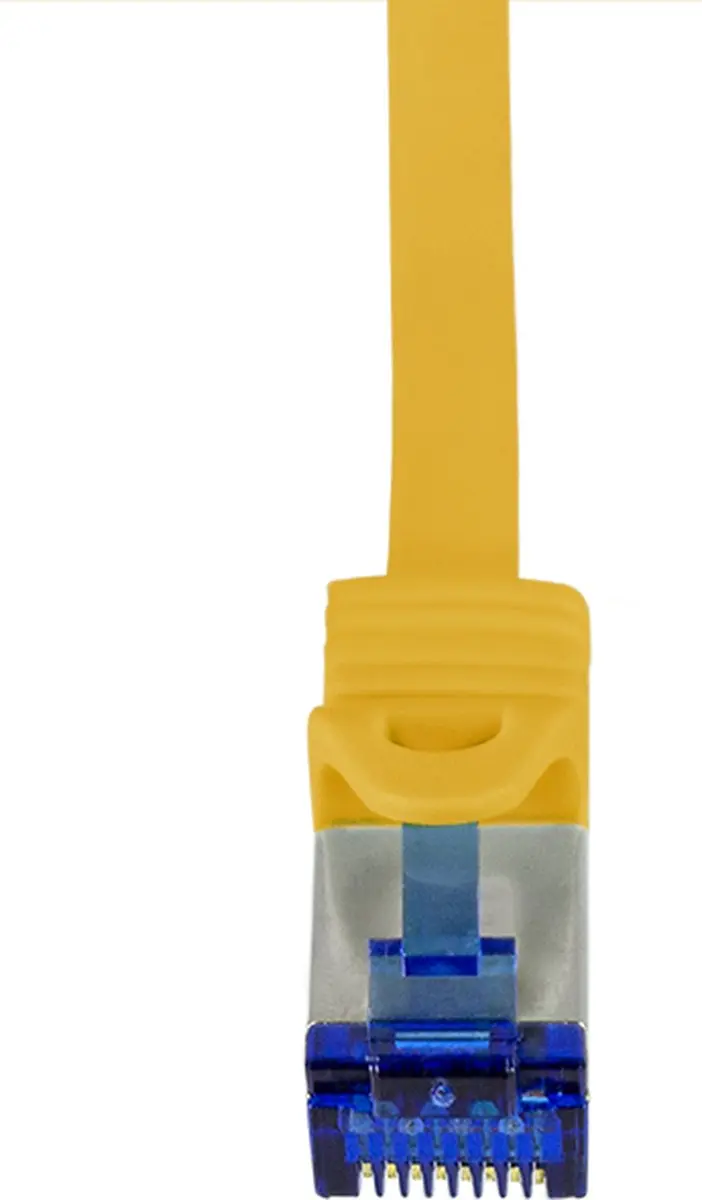 Logilink C6A097S RJ45 Kabel CAT 6A 10m - Geel