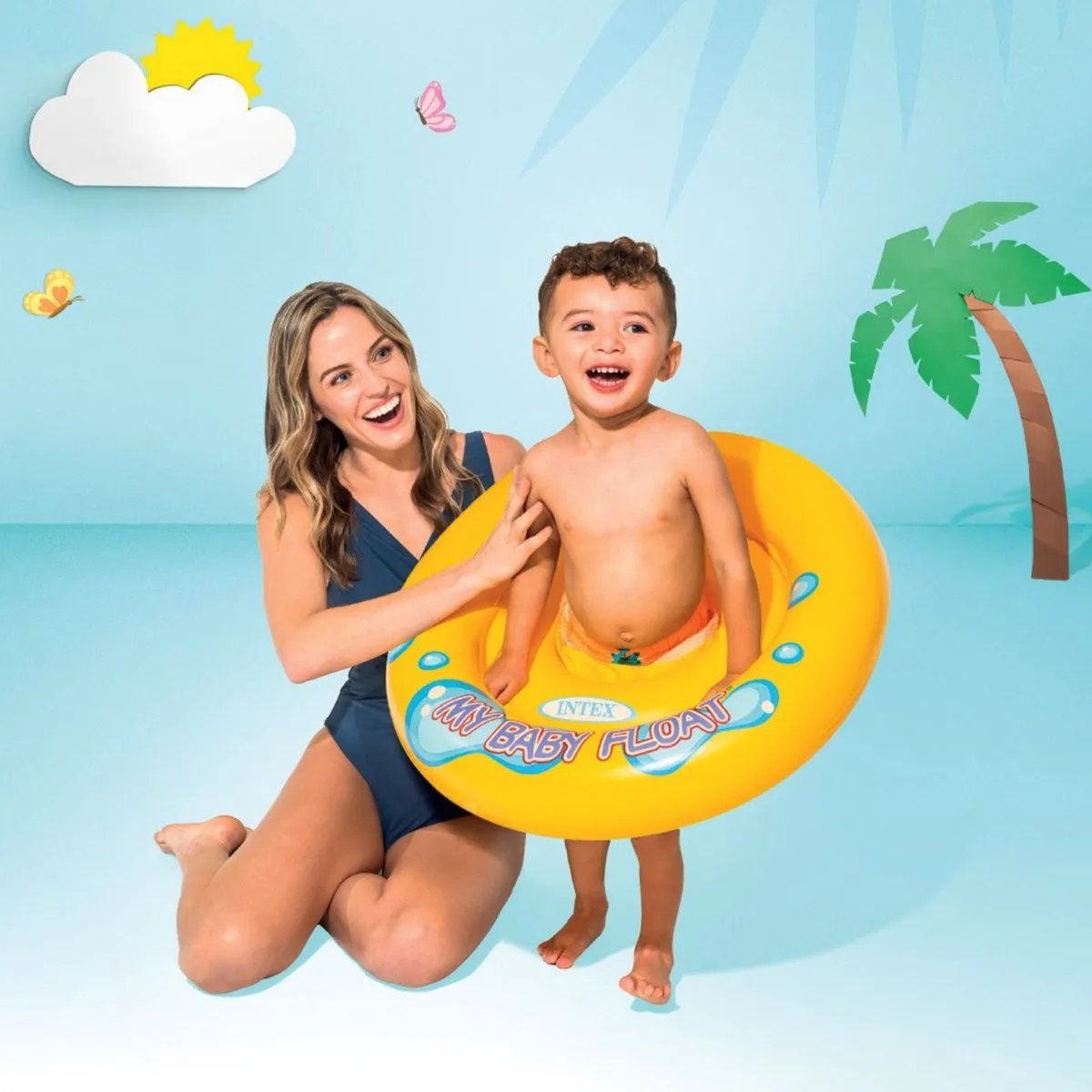 Intex Baby Zwemband 1-2 jaar Geel